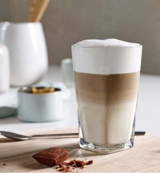 Latte Macchiato Met Leut Koffie