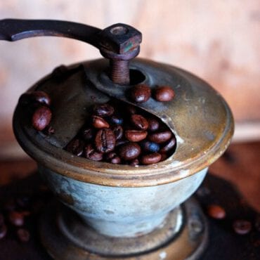 Leut koffie In Oude Koffiemolen